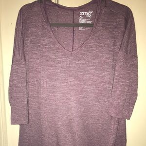 Terra & Sky purple shirt